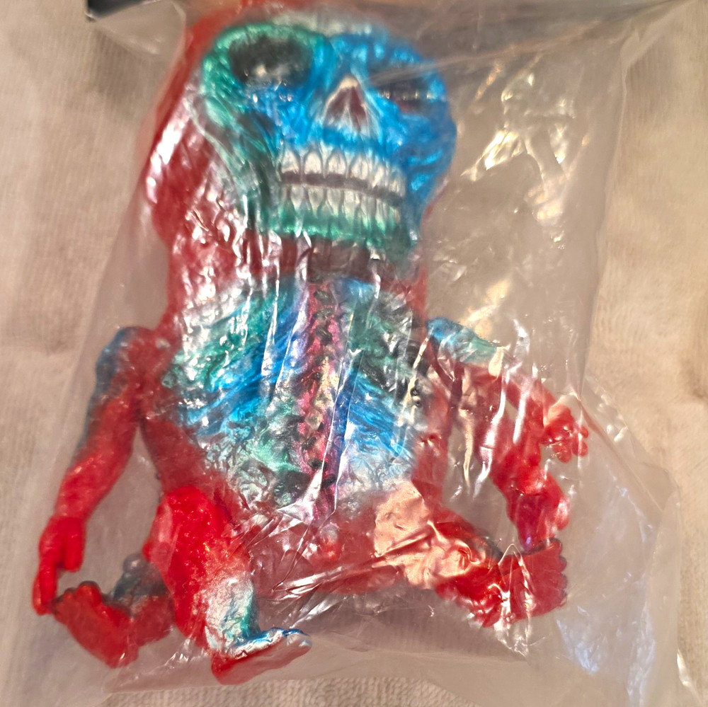 Splurrt Walking Cadaver Vinyl Figure Technicolor Red Blue Green Joe Merrill