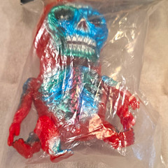 Splurrt Walking Cadaver Vinyl Figure Technicolor Red Blue Green Joe Merrill