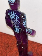 Vintage Original Tomy Tron Purple Action Figure 1981 No Disk -VG