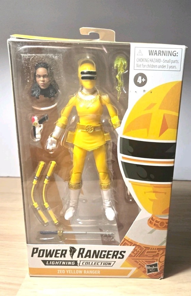 Power Rangers Lightning Collection Zeo Yellow Ranger 6″ Action Figure Free Ship