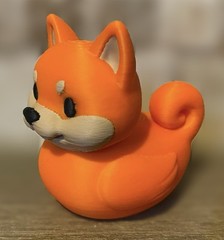 Shiba Inu Duck
