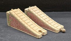 2000 Britt Allcroft Wooden Thomas Train Arched Stone Bridge – Replacement Parts