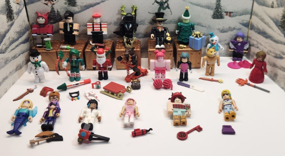 R0BL0X Toys Action Series Lot Of 22 Rare Figures