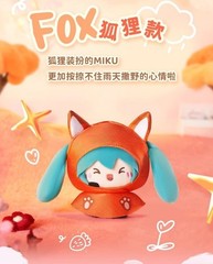 LDCX x Hatsune Miku Rainy Day Series Plush Keychains Blind Box New
