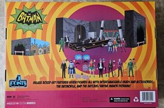 Batman (1966) Classic TV Series Mezco Toyz 5 Points Deluxe Box Batcave Set