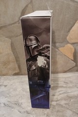 Star Wars Black Series #01 Mandalorian & WRONG Grogu Deluxe First Edition White