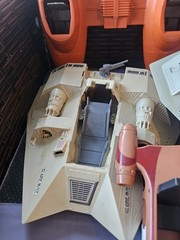 Vtg 1980’s Star Wars Battleships Action Fleet Lot Pre Owned Condition 4 Parts #E