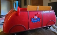 Peppa Pig’s Red Car 2003 Jazwares Talking Car Tested And Works – D4