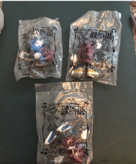 Lot of 3 Vintage California Raisins Figures Raisins. Set of 3. 2001