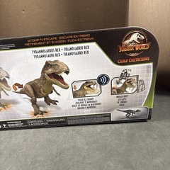 STOMP ‘N ESCAPE TYRANNOSAURUS REX JURASSIC WORLD CAMP DINO HUGE 21’ FIGURE T-REX