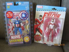 Marvel Legends 20th Anniversary Series Captain America and Falcon set