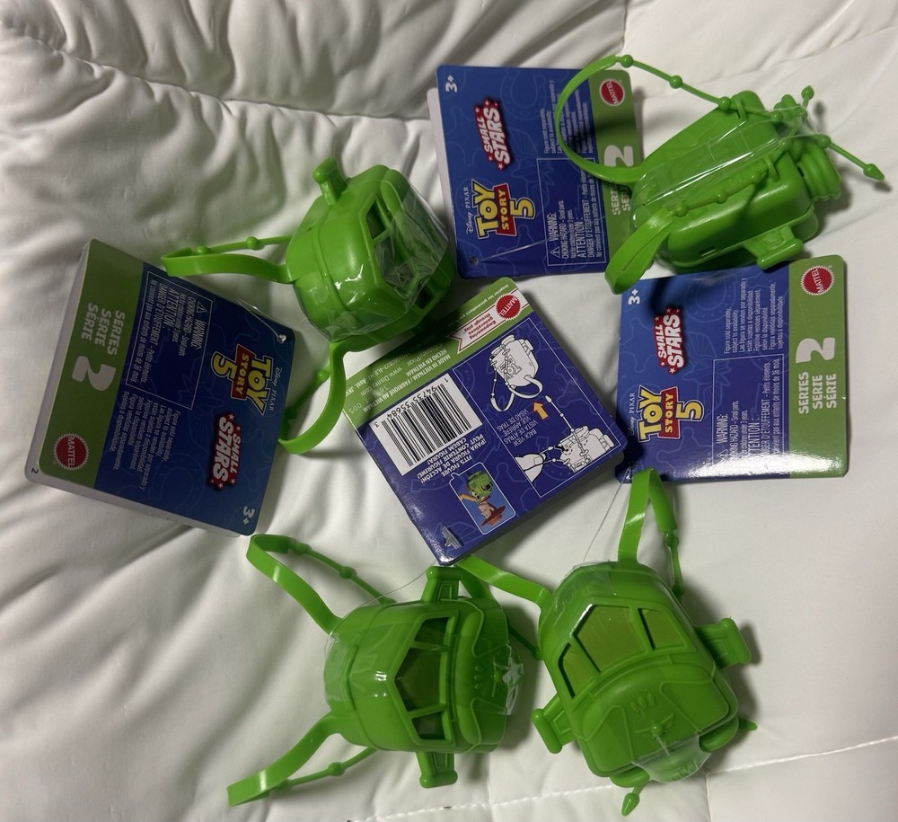 New Disney Pixar Toy Story 5 Small Stars, Series 2, Lot Of 4 Unopened Blind Draw
