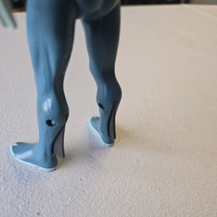 TIGERSHARKS MAKO 1986 Action Figure works great. vintage telepix clean