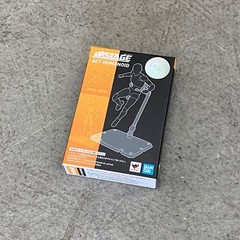 BAS56787: Tamashii Stage Act. 4 for Humanoid, Stand Support (Clear), Bandai