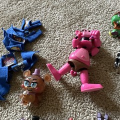 FNAF Funko Action Figure Lot For Parts Marionette Foxy Pigpatch Orville Mixed