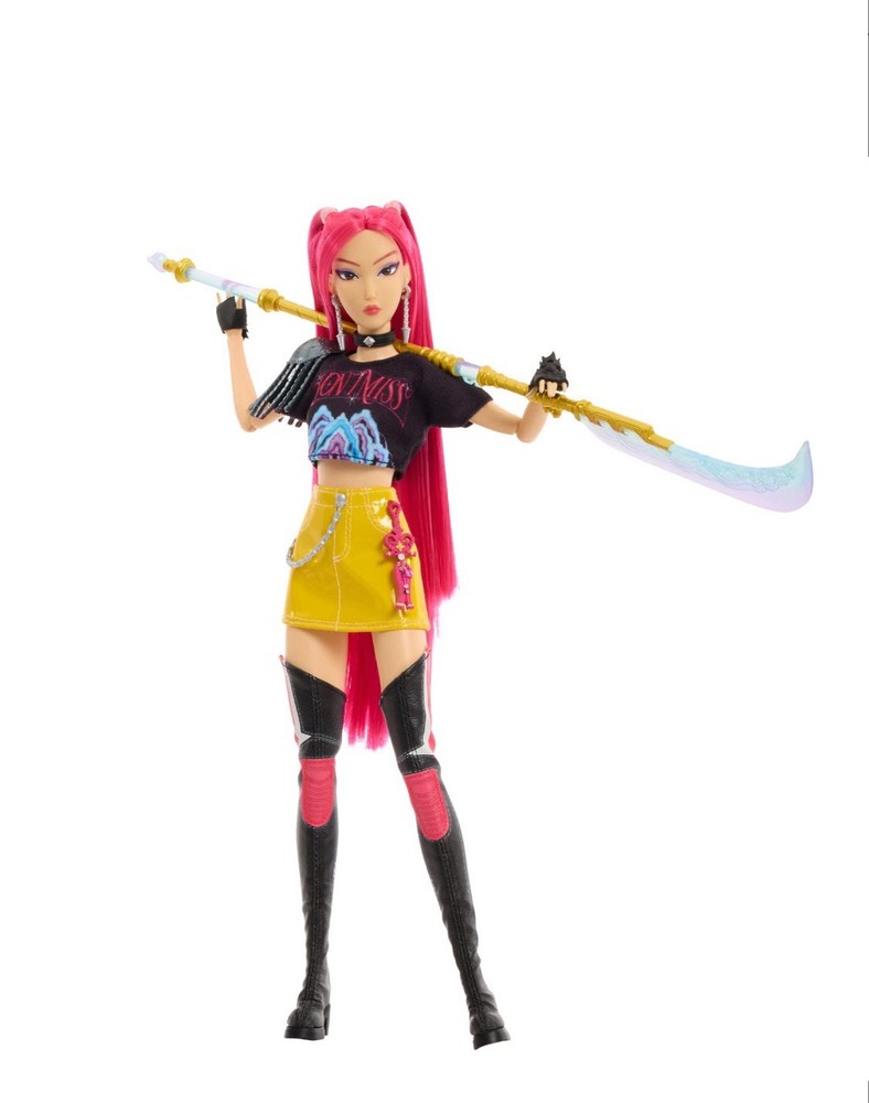Kpop Demon Hunters Mira Fashion Doll Netflix Series Collectible Toy In Hand