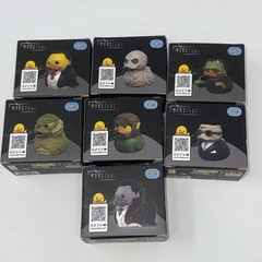 Mini Tubbz Cosplay Duck Universal Monsters Set Of 7, Mummy, Dracula, Wolfman Etc