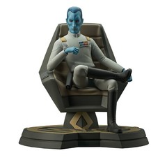 Star Wars Rebels Grand Admiral Thrawn on Throne Premier Collection Statue Figure