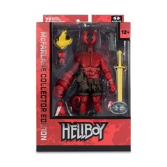 IN STOCK! Hellboy McFarlane Collector Edition 7″ Action Figure Platinum Chase