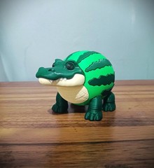 Glorbo Fruttodrillo – Articulated Italian Brainrot Figurine Toy Kids & Adults