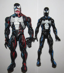 Marvel Legends figure lot Pulse Symbiote Spider-Man & Venom VHS