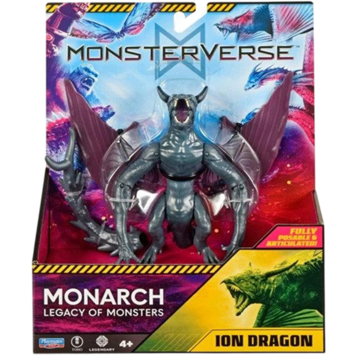 Monarch: Legacy of Monsters 6 inch Ion Dragon Acrtion Figure New Toy Gift 4+