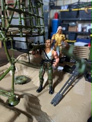 Rambo Force of Freedom Lot | Savage Strike Headquarters | Defender Jeep