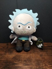 Set of 3 Rick & Morty & PICKLE RICK 8″ Plush Jazwares Adult Swim 2025