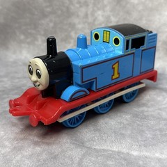 ERTL Britt Allcroft 1985 Thomas The Tank Engine Pull Back 7.5” Metal Train Works