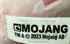 Mojang Minecraft 2023-24 Various Plush Toys Lot-Steve, Pig & Baby, Bee, Sheep