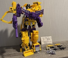 Transformers G2 Devastator 100% Complete with instructions! Unbroken! Nice