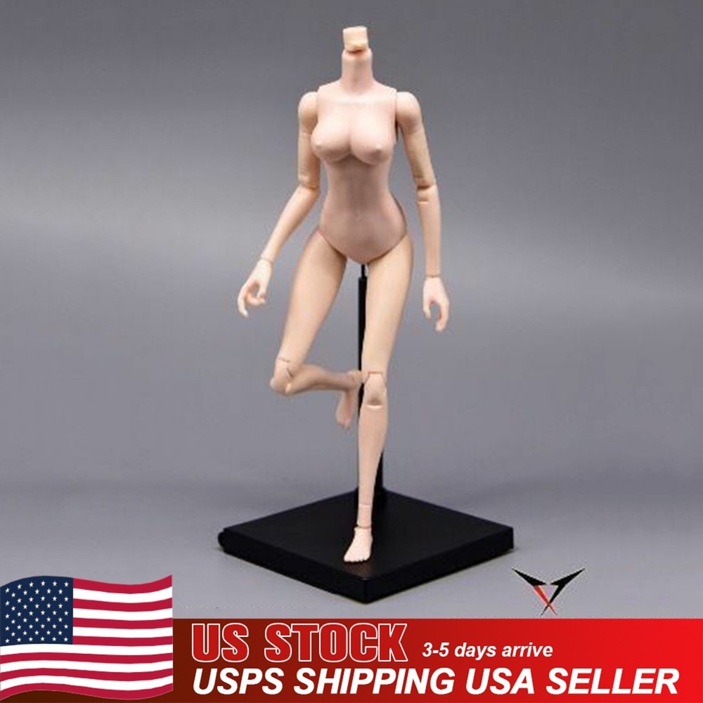 USA 1/6 Scale Flexible Pale Skin 12inch Female Soldier Action Figure Body Dolls