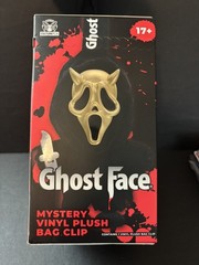 Ghost Face Mystery Vinyl Plush Bag Clip – Culture Fly – New Sealed