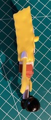 SpongeBob SquarePants Bend Ems Bendable Figure Lot of 2 SpongeBob Squidward 2022