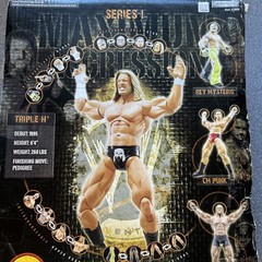 Big 12” WWE HHH Triple H Maximum Aggression Interchangeable Parts Limited RARE