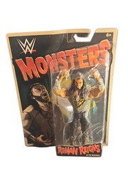 WWE Monsters ROMAN REIGNS as THE WEREWOLF Mattel MOC OTC Bloodline Shield Read