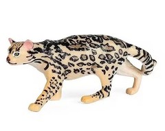 Ocelot Spotted Wild Cat Animal Toy PVC Action Figure Doll Kids Toys Party Gift