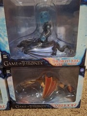 Loyal Subjects Game of Thrones Viserion Drogon Rhaegal Ghost & The Knight King