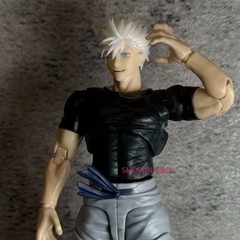 Custom 1/12 Jujutsu Kaisen Gojo Satoru Hair Part For 6″ SHF Toji Fushiguro Body