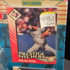 Starting Lineup Nolan Ryan Figure 1993 Kenner Carded Texas Rangers Near Mint