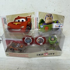 Disney Infinity 1.0 Lightning McQueen+Lightyear Toys R Us Race To Space PlaySet