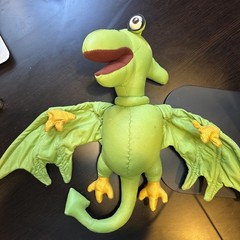 1988 Pee-Wee’s Playhouse Pet PTERRI 13” Tall *wings still flap*