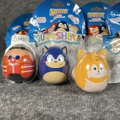 11 Sonic The Hedgehog Mini Squishy Figures Squishmallows Squooshems Surprise Pks