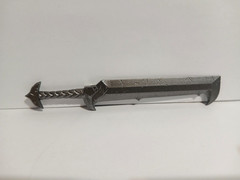Savage Crucible 1/12 Sword Accessory Silver Gray Harvinger Studios VG