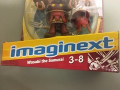 Fisher Price Imaginext Exclusive-Wasabi the Samurai – Battle Arena Warrior – NEW