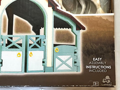 NEW Factory Sealed / ROYAL BREEDS (RB) CHESTNUT TOBIANO HORSE ~ BUILD A STABLE