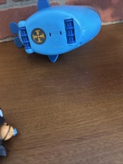 Octonauts Blue Gup C Submarine with Kwazii Vehicle & 3Figure Mattel 2011 Toy