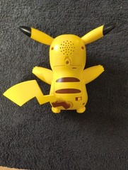 Pokemon Train and Play Deluxe Pikachu 4.5″ Interactive Figure – Tested & Works