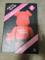MEDICOM TOYx Squid Game Guard “Circle” BE@RBRICK 100% and 400% figure set