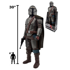 Star Wars Mandalorian 30″ Big Figs Action Figure, Giant Galactic Collection Doll